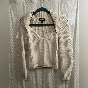 Express knit sweater